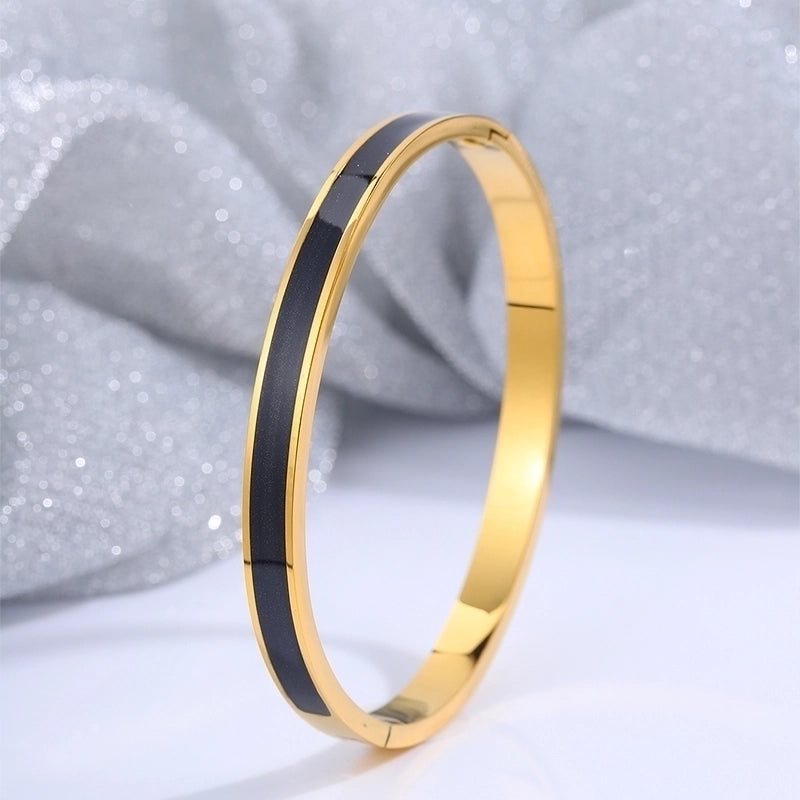 Casual Minimalist Classic Style Heart Shape 304 Stainless Steel Bangle In Bulk