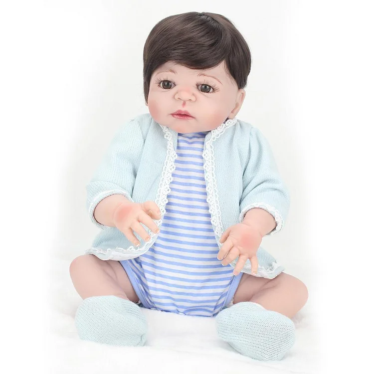  22"Kleine Jimena Lebensechtes Baby Mädchen - RSDP-Rebornbabypuppen-Rebornbabypuppen.de