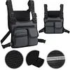 Sports Vest Bag Multi-Pocket Functional Vest Chest Bag Outdoor Sports Backpack