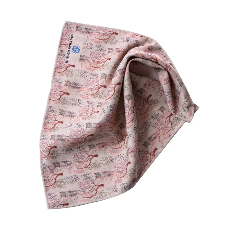 AGA KHAN MUSEUM X JUMA Shahnameh Pocket Square - 2 Recycled Water Bottles - Beige