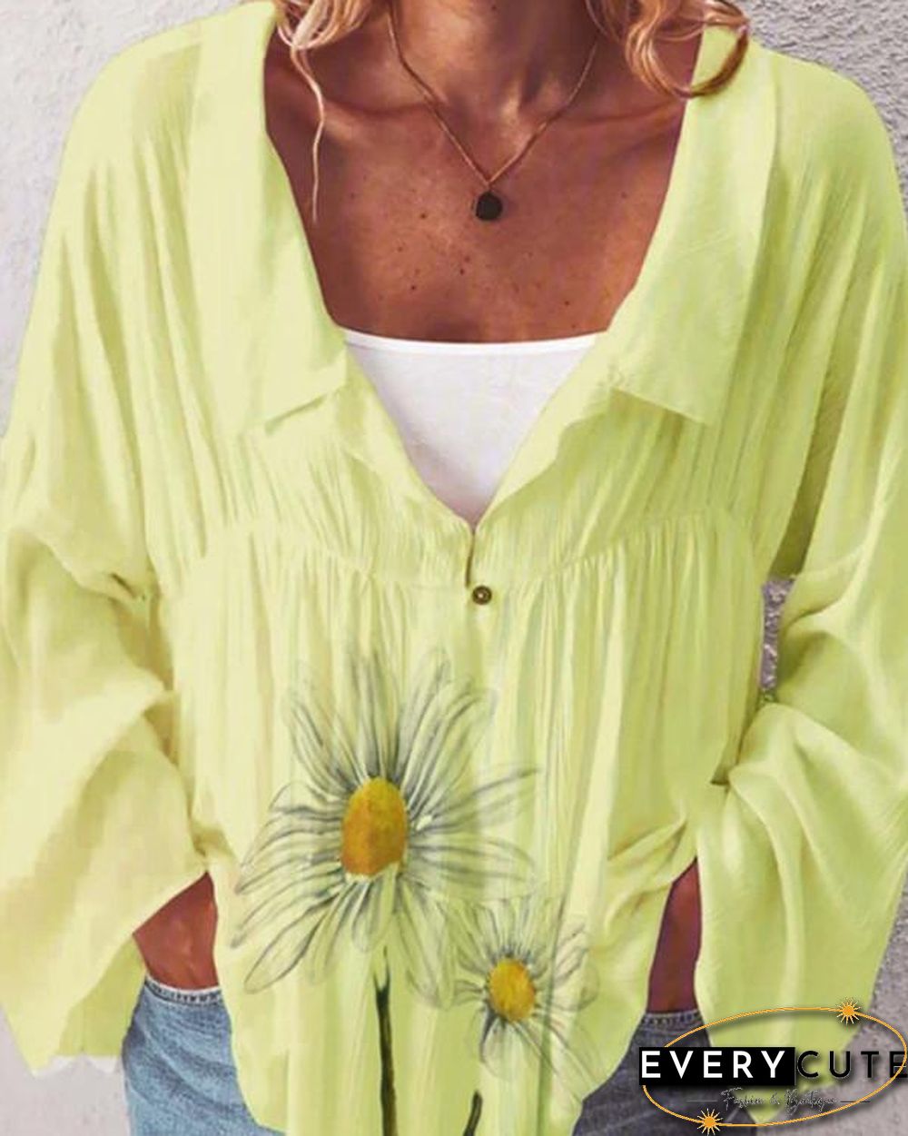 Fashion casual printed shirt