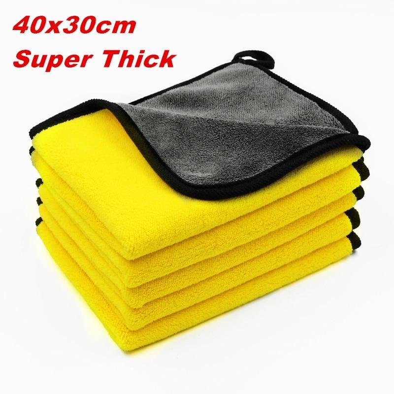 5 pcs 600gsm Car Wash Microfiber Towels