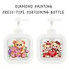 A Set of Two Multifunctional Diamond Painting Reusable Liquid Bottles DIY Special Shaped Drill Craft Kits