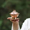 Handmade Pure Copper Mini Copper Hot Pot Crafts Creative Decorations