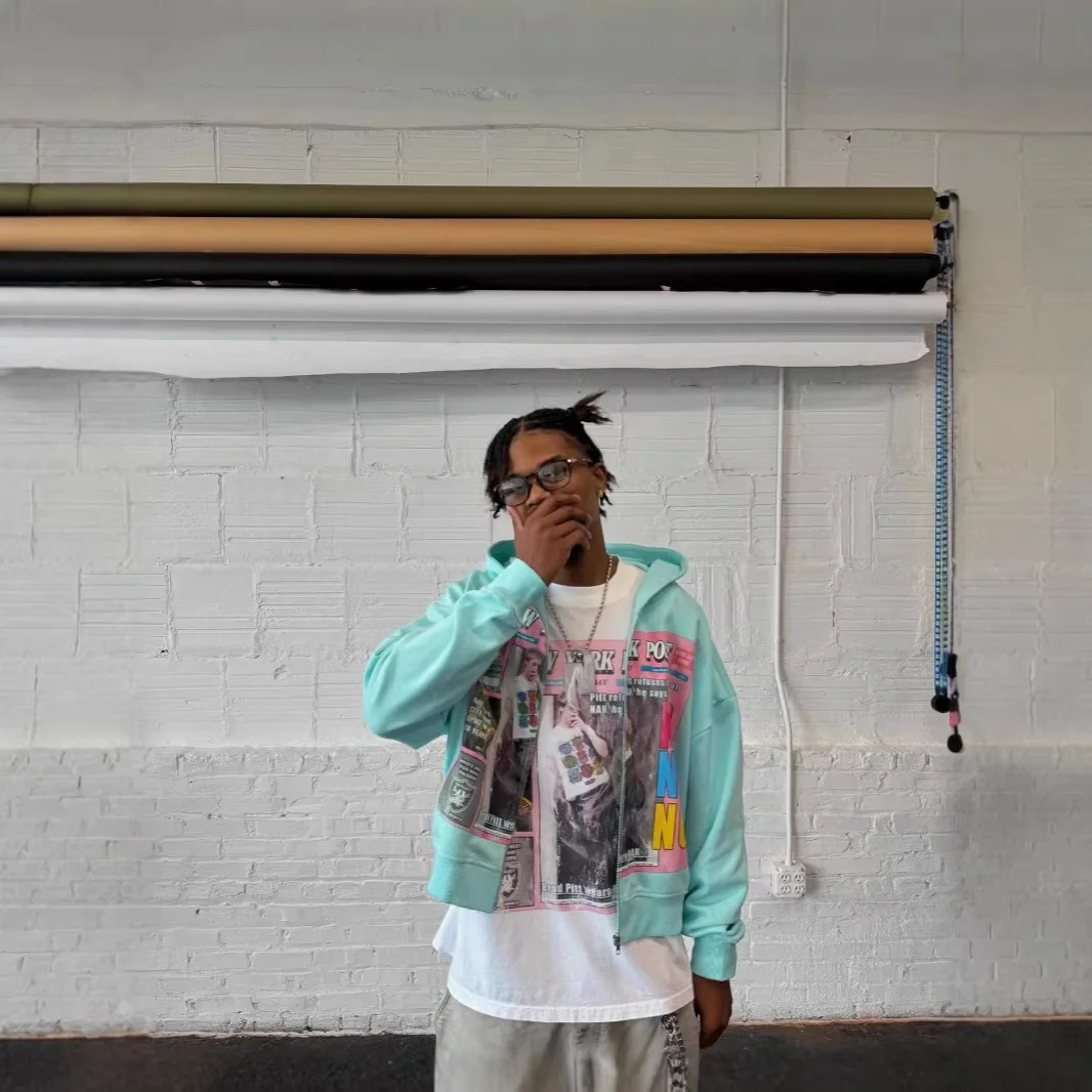 Sdrawing Sdrawing Gothic Rock Skull Bones Oversized Hoodie