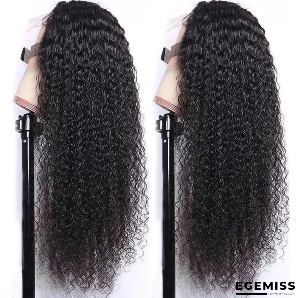 Black Medium Split Small Curly Wig Head Cover | EGEMISS