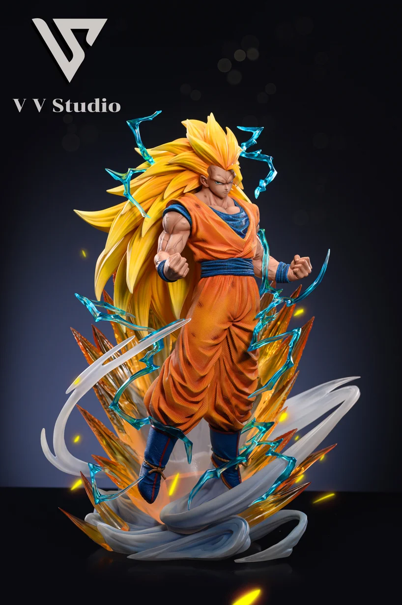 Super Saiyan 3 Son Goku - Dragon Ball Resin Statue - VV Studio