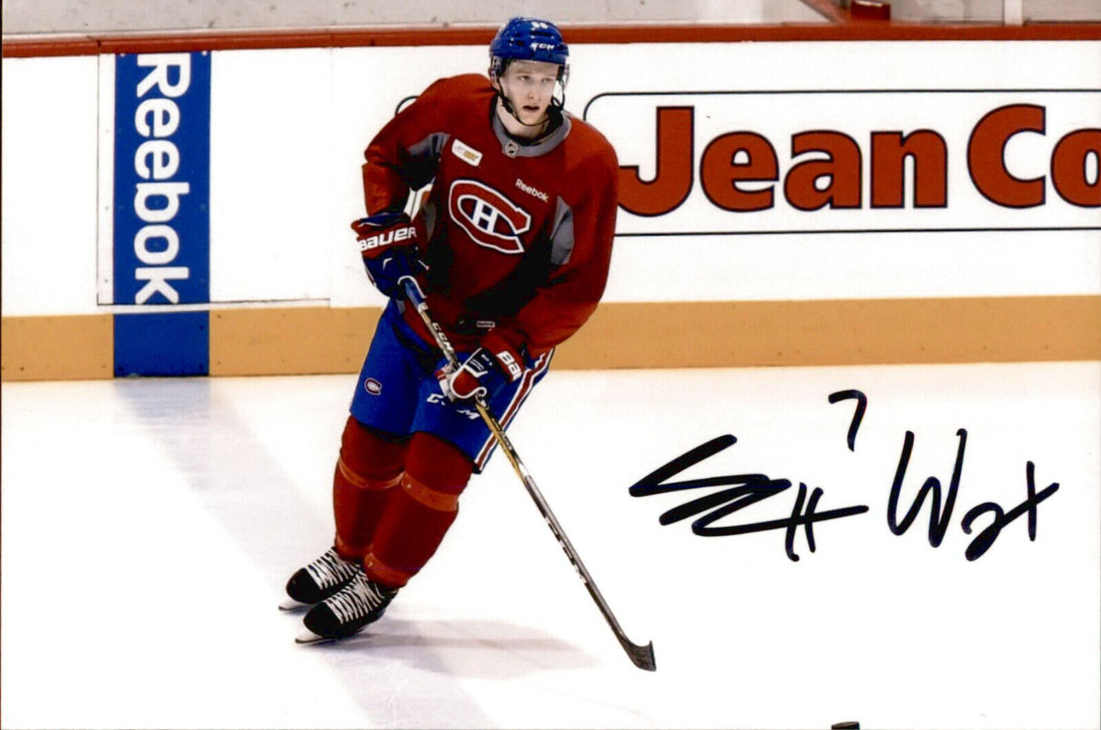 Scott Walford SIGNED 4x6 Photo Poster painting MONTREAL CANADIENS #2