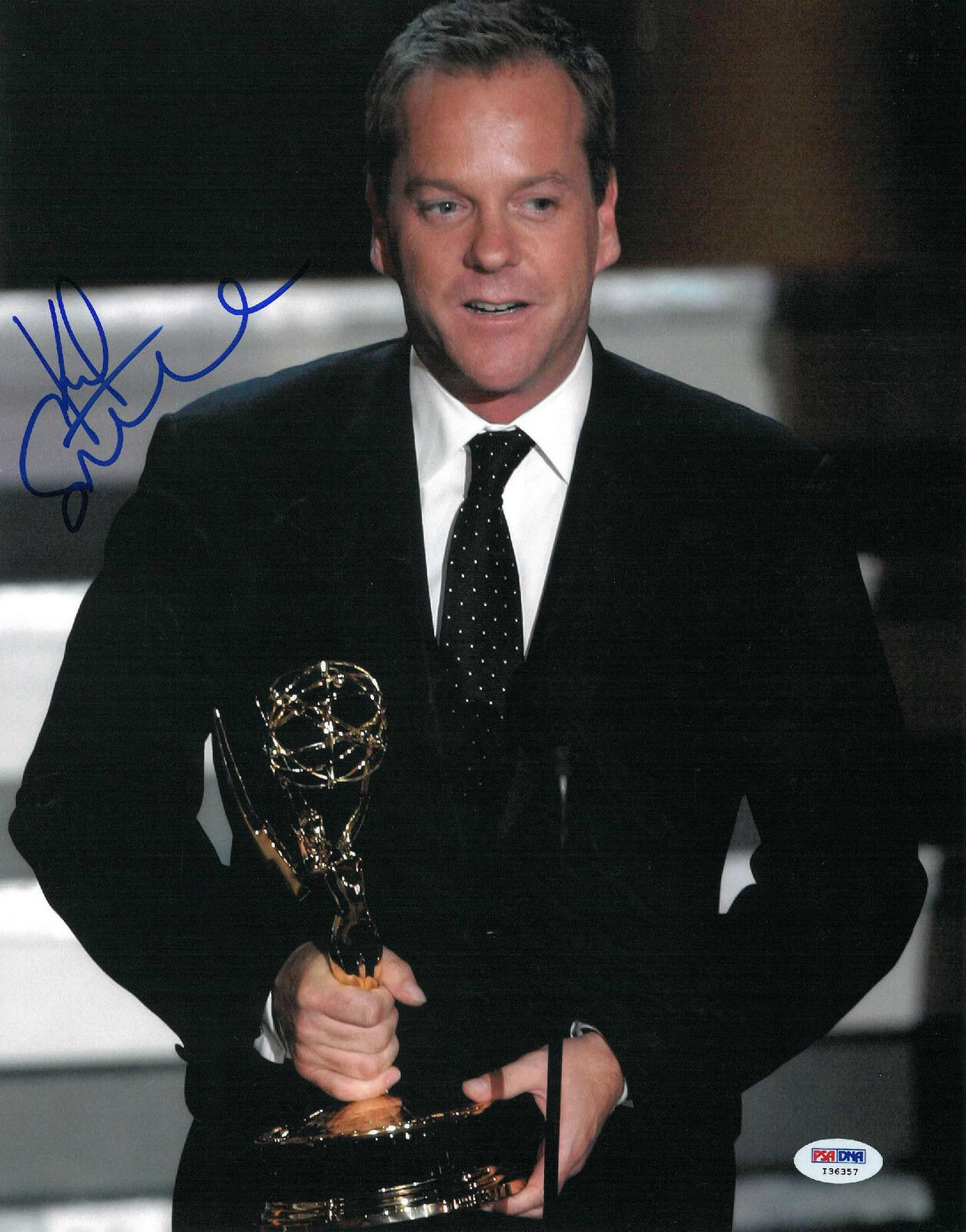 Kiefer Sutherland Signed Authentic Autographed 11x14 Photo Poster painting (PSA/DNA) #I36357