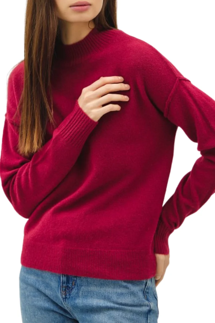 Poppy Mockneck Sweater