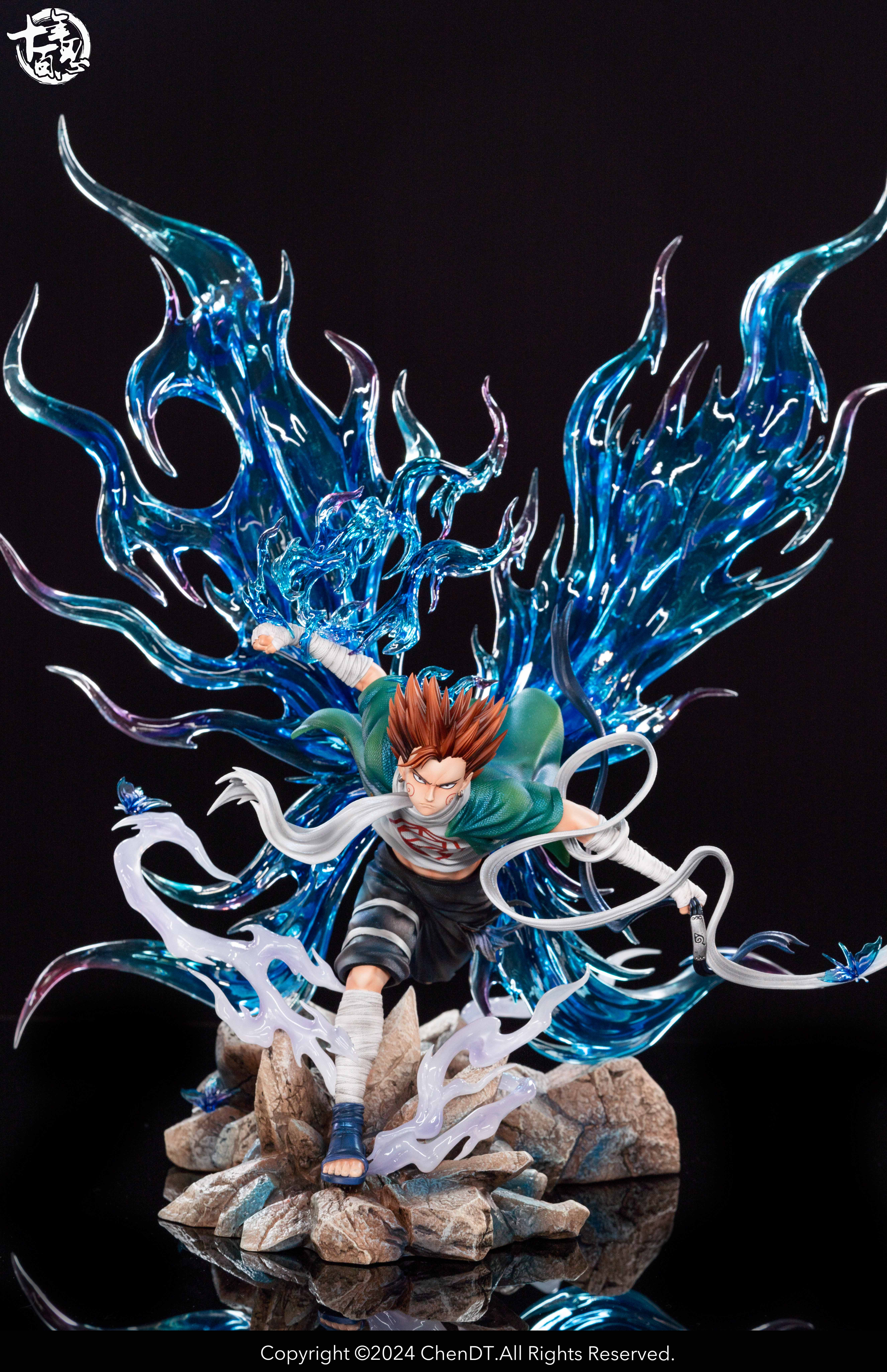 PRE-ORDER Shi Nian Bai Ren Studio - Naruto Butterfly Choji Statue(GK)-