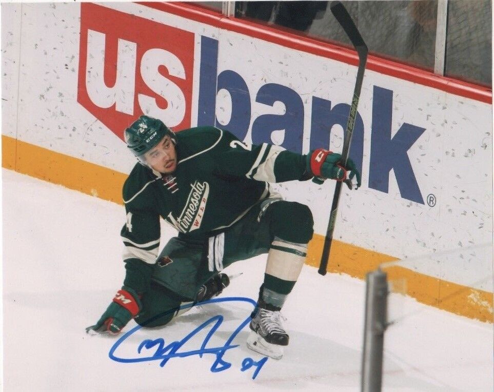 Minnesota Wild Mathew Dumba Autographed Signed 8x10 NHL Photo Poster painting COA