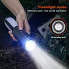 3000mAh Telescopic Camping Light Rechargable Flashlight for Camping Hiking