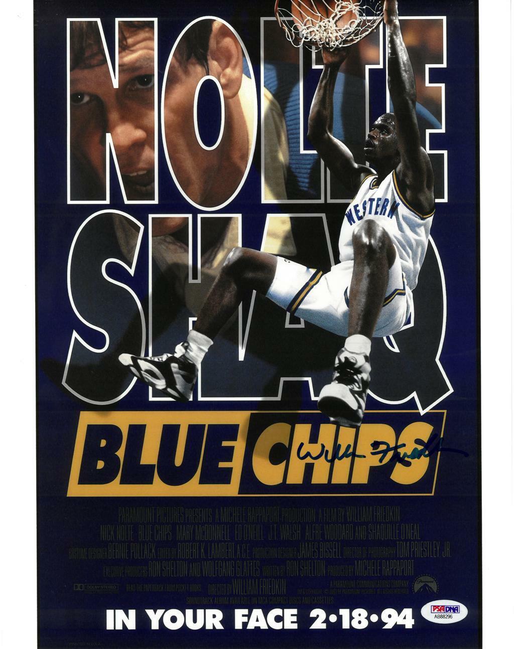 William Friedkin Signed Blue Chips Autographed 11x14 Photo Poster painting PSA/DNA #AB88296