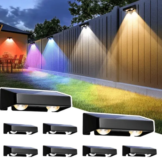 🎁 Hot Sale Promotion 49% OFF 🔥 Solar Fence Lights Outdoor 