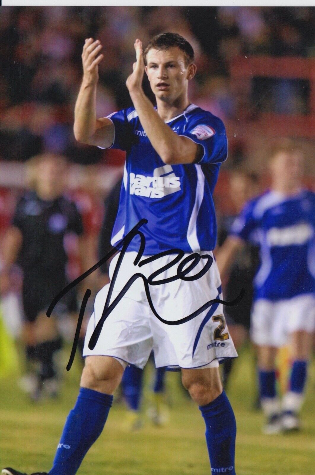 TOMMY SMITH HAND SIGNED 6X4 Photo Poster painting - FOOTBALL AUTOGRAPH - IPSWICH TOWN 1.