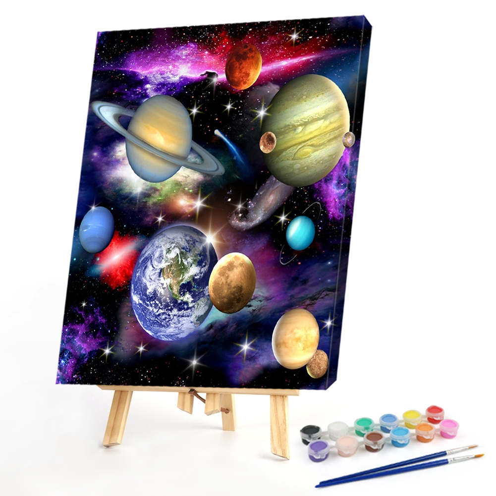 

40*50CM - Paint By Numbers - Planet, 501 Original