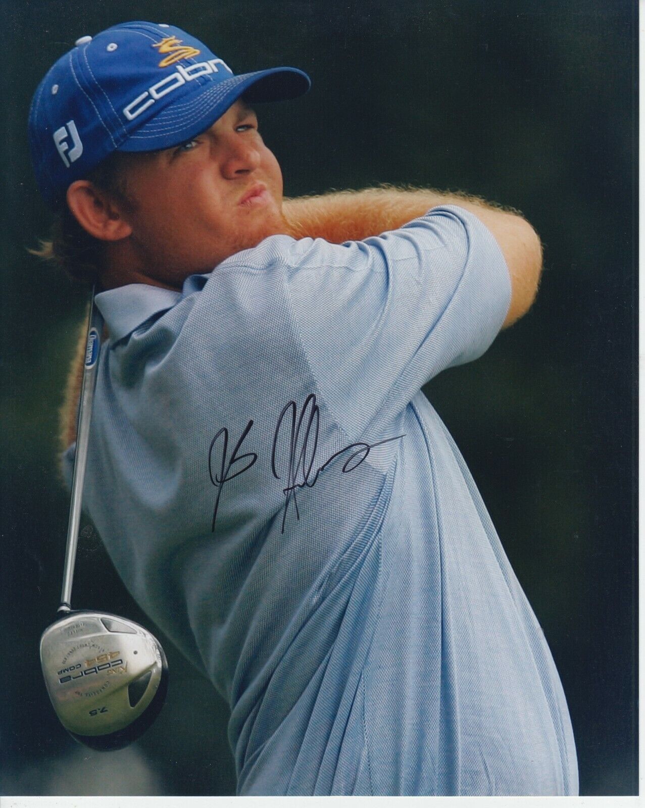 J B Holmes #2 8x10 Signed Photo Poster painting w/ COA Golf