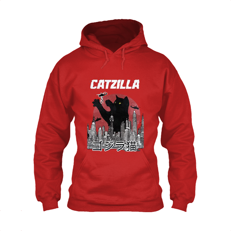 Black Catzilla, Godzilla Classic Hoodie