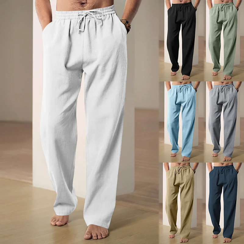 Loose Cotton Trousers-inspireuse