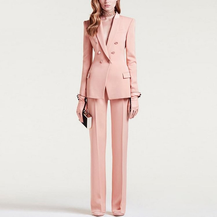 Fashion Business Suit And Pant Trousers Two-piece