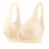 Soutien-gorge en coton respirant doux pour la peau avec bouton sur le devant
