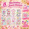 DIY Self-Adhesive Gem & Rhinestone Stickers Sparkling Jewel Stickers for Crafts & Decorations