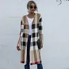 Women's Spring Plaid Jacket