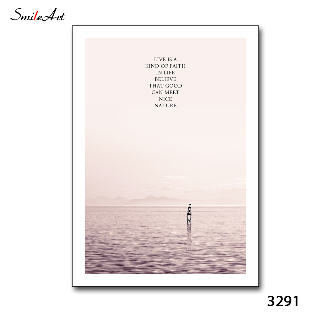 Beauty Landscape Painting  Canvas Paintings On The Wall Wall Pictures For Bathroom Decoration Maison