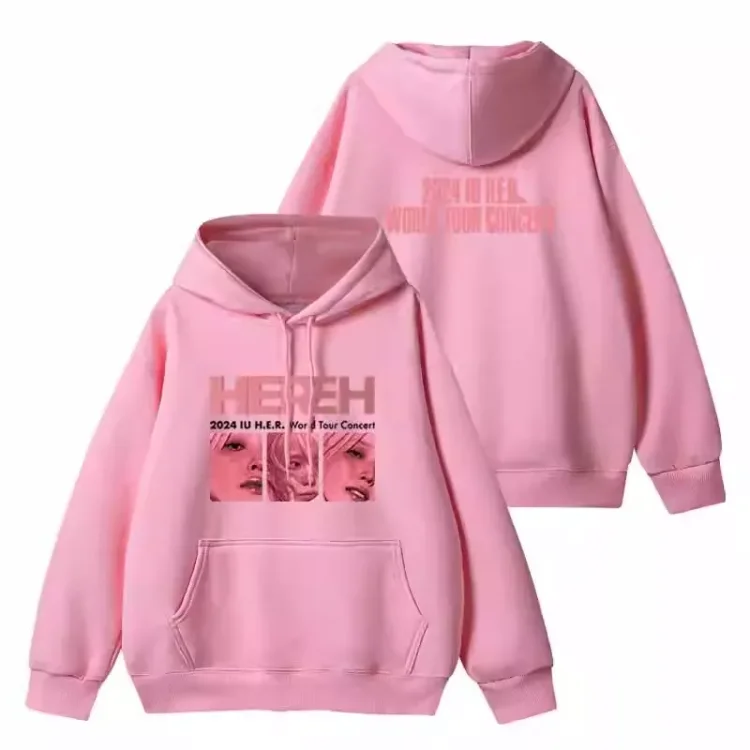 IU 2024 H.E.R. WORLD TOUR CONCERT IMAGE HOODIE