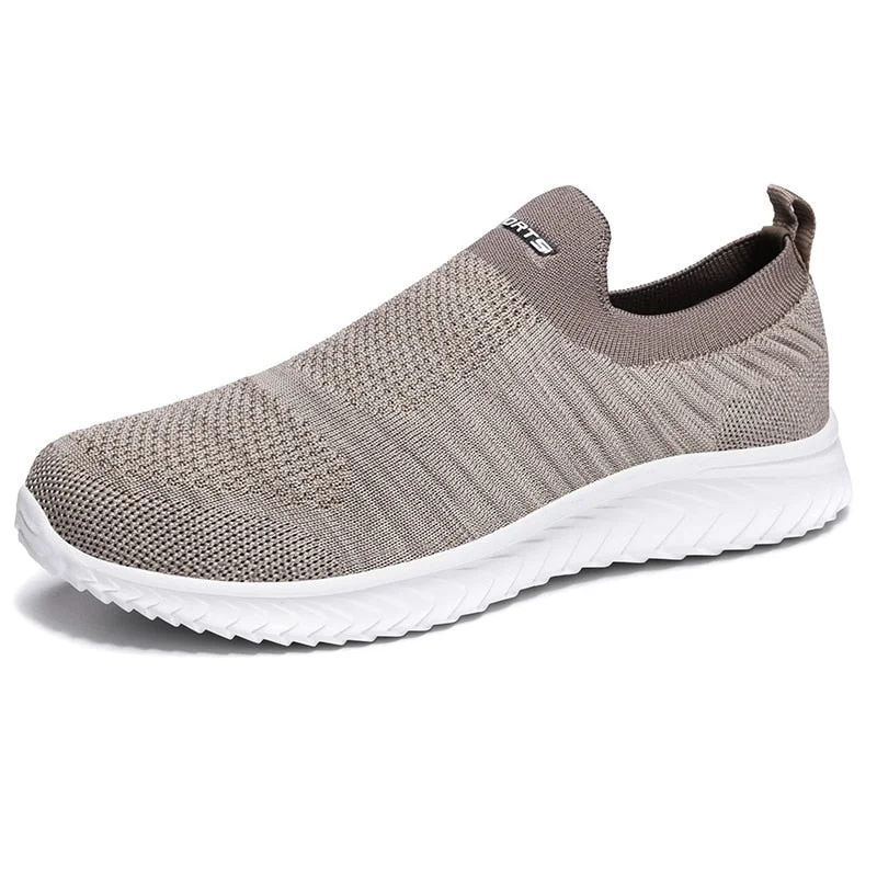Men Casual Shoes Plus size 35-46 Male Sneakers Light Breathable Mesh Fashion lace-up Men Flat shoes Comfortable Walking Footwear