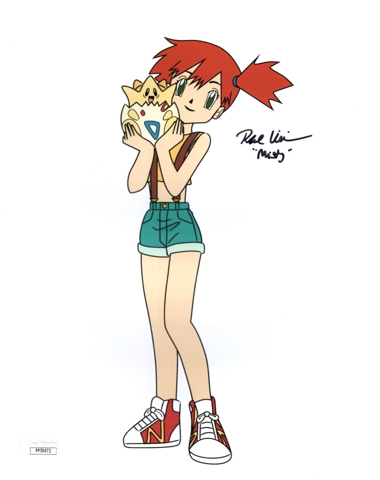 RACHEL LILLIS Signed 8x10 POKEMON MISTY Authentic Photo Poster painting Autograph JSA COA