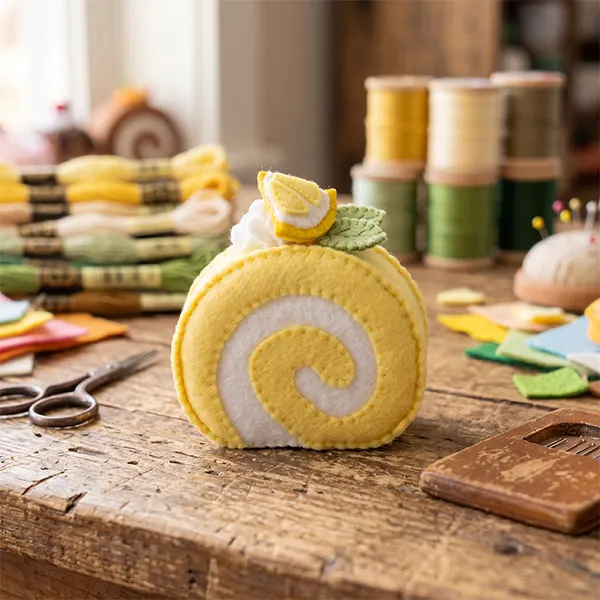 DIY Felt Cake Craft Sewing Template &mdash; Includes Instructions