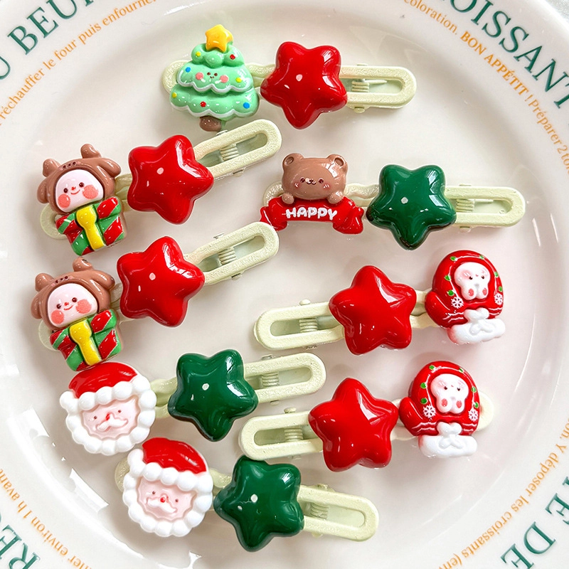 Christmas Cute Cartoon Plastic Party Party Packs