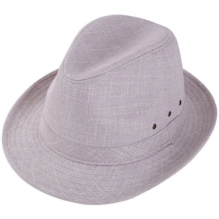 BrosWear Fashion Vintage British Style Flat Top Hat