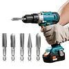 5Pcs Hex Shank Metal Grinding Drill Bits Reusable High Speed Steel Rotary Files Multi-Purpose High Speed Steel Multi-Material Carving Tool for Soft Metal Stone Carving