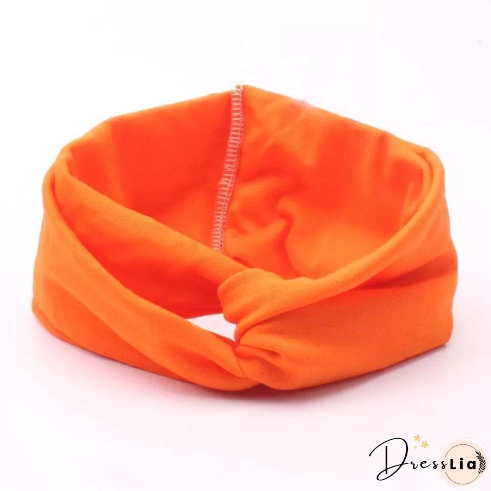 Contrast Color Hair Band Accessories