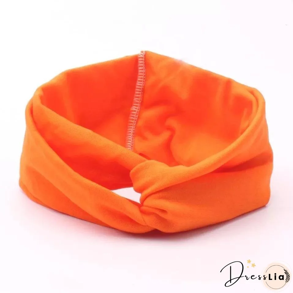 Contrast Color Hair Band Accessories