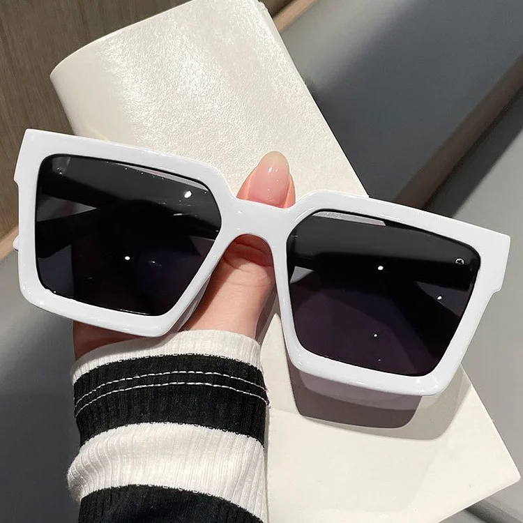 Traceeye Fashion Square Sunglasses Women Designer Luxury Sun Glasses Female Classic Vintage Eyewear UV400 Outdoor Holiday Glasses