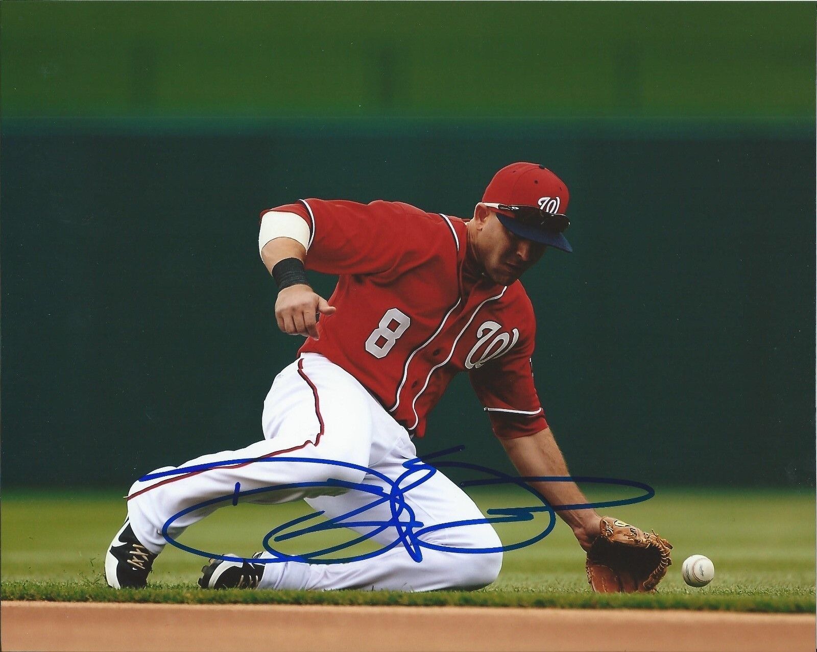 DANNY ESPINOSA signed WASHINGTON NATIONALS 8x10 Photo Poster painting