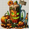 Halloween Magic Drinks-14CT Stamped Cross Stitch 50*50cm/19.69*19.69in tapestrymarket