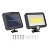 COB 100LED Solar Lamp Motion Sensor Waterproof Outdoor Path Night Lighting