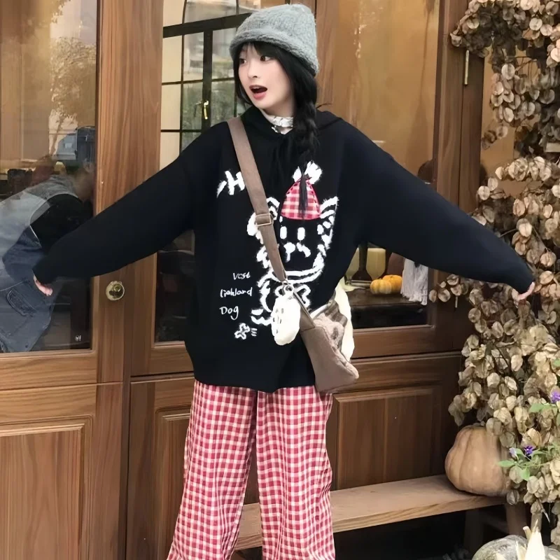 Athvotar Athvotar Lazy Air Soft Glutinous Sweater Women 2025 Winter New Korean Wearing Sheep Velvet Knitted Shirt Tide