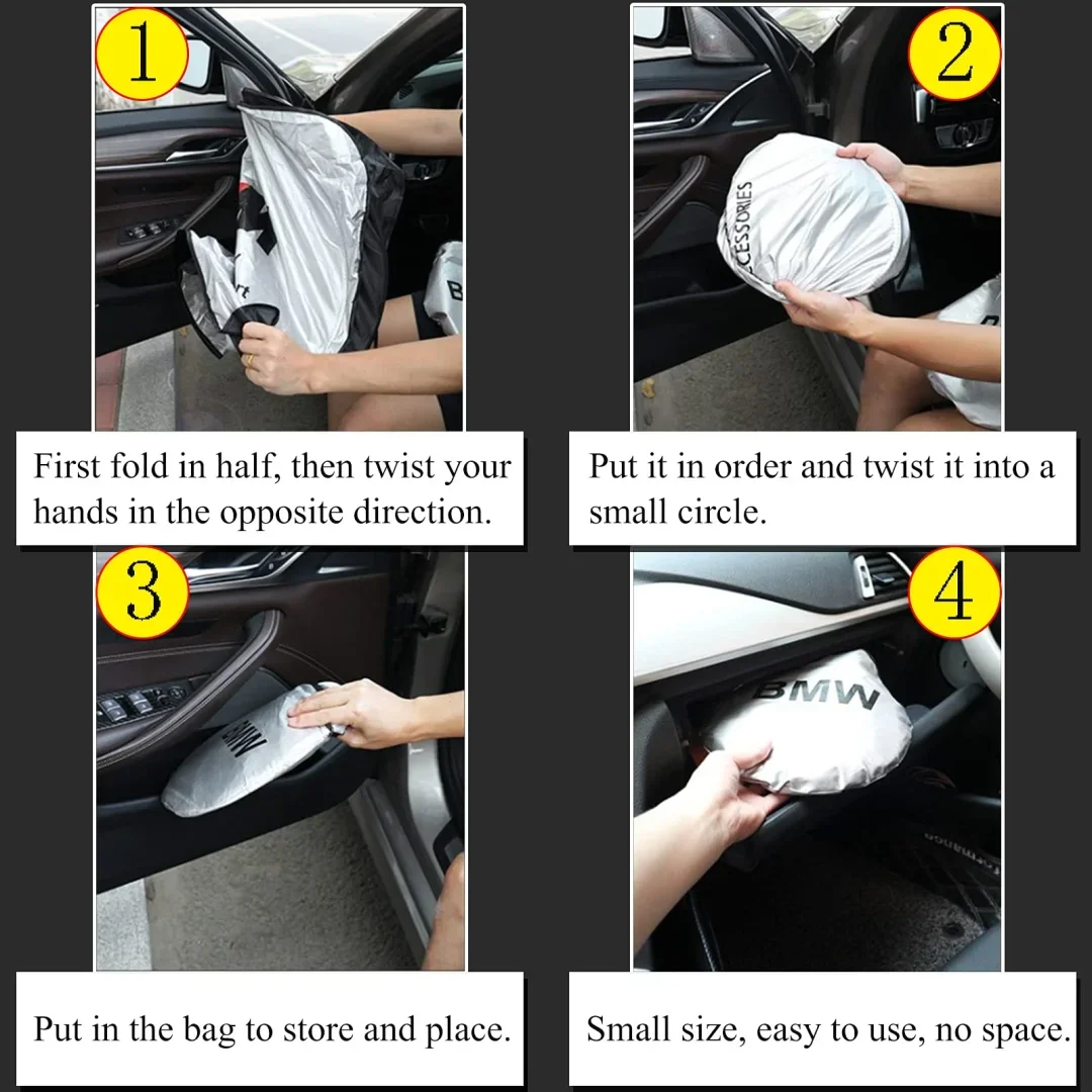 Privacy Car Sunshield Front Windshield Heat Shield