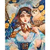 Watercolor Beauty - 9CT/11CT Stamped Cross Stitch 40*50cm/15.75*19.69in