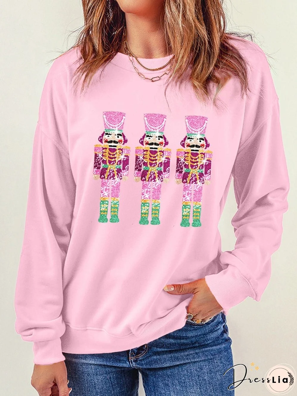 Christmas Nutcracker Graphic Sweatshirt