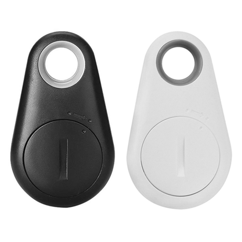 

Smart Bluetooth-compatible Pet Anti-Lost Device Drop Shape Locator Tracker Black+White, 501 Original