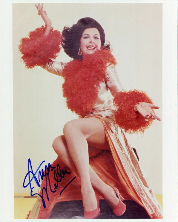 Ann Miller signed 8x10 Photo Poster painting In-person