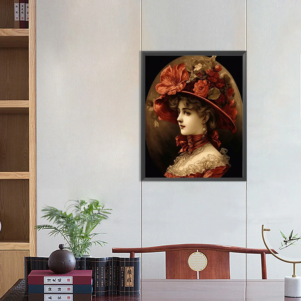 Diamond Painting - Full Round Drill - Flower Beauty(Canvas|40*50cm)