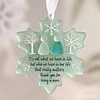 🌊Snowflake-Shaped Sea Glass Friendship Decor✨ Shaped by Nature & Crafted by Hand!